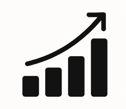Dashboard mit Fortschrittsdiagrammen